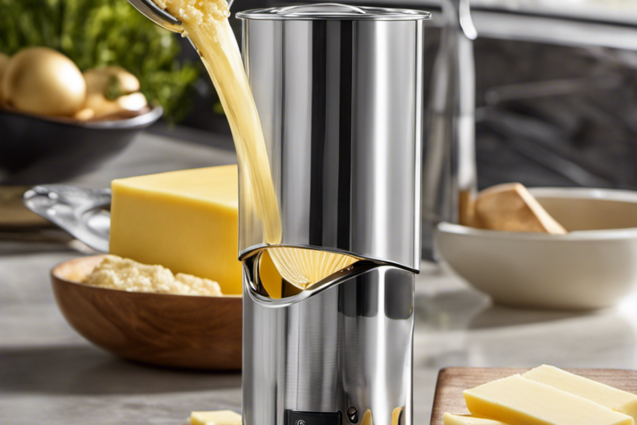 An image showcasing a sleek, modern Butter Infuser from Walmart