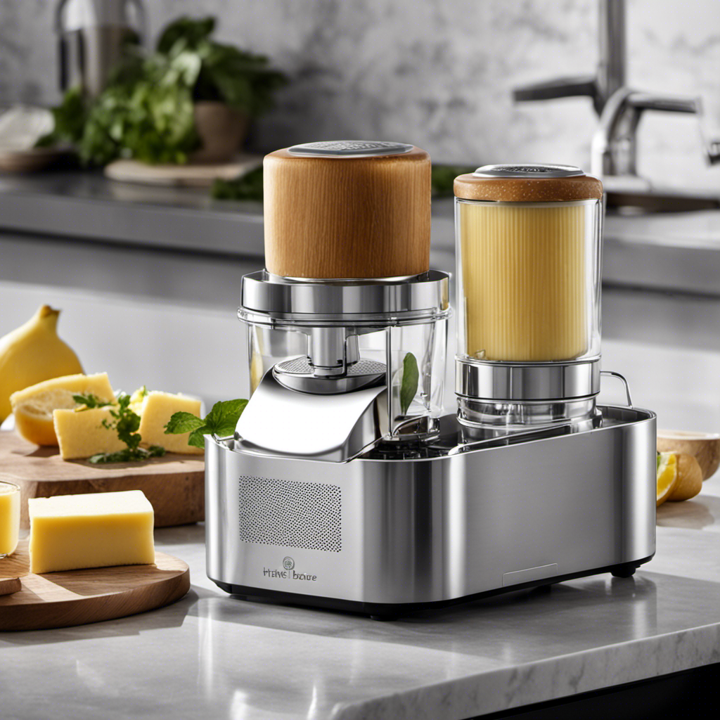 An image that showcases the sleek, modern design of the Magic Butter Machine and the Mighty Fast Herbal Infuser side by side, highlighting their unique features and functionality