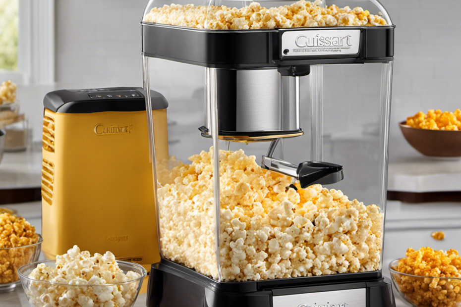 An image showcasing the Easypop Popcorn Maker by Cuisinart