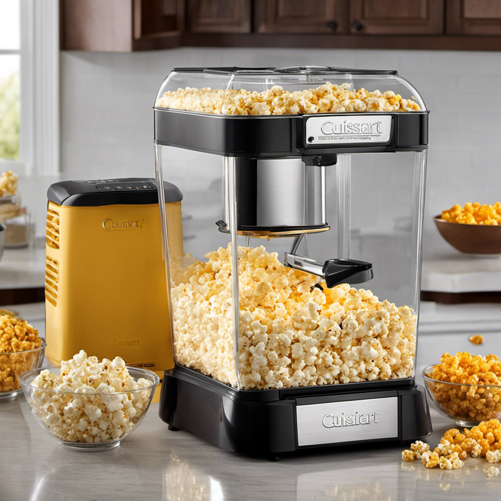An image showcasing the Easypop Popcorn Maker by Cuisinart