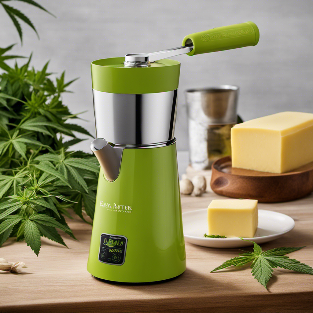 An image showcasing the Easy Butter Maker 1 Stick, filled with precisely measured, finely ground cannabis