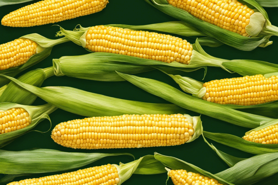 An image capturing a golden ear of freshly boiled sweet corn, glistening with melted butter