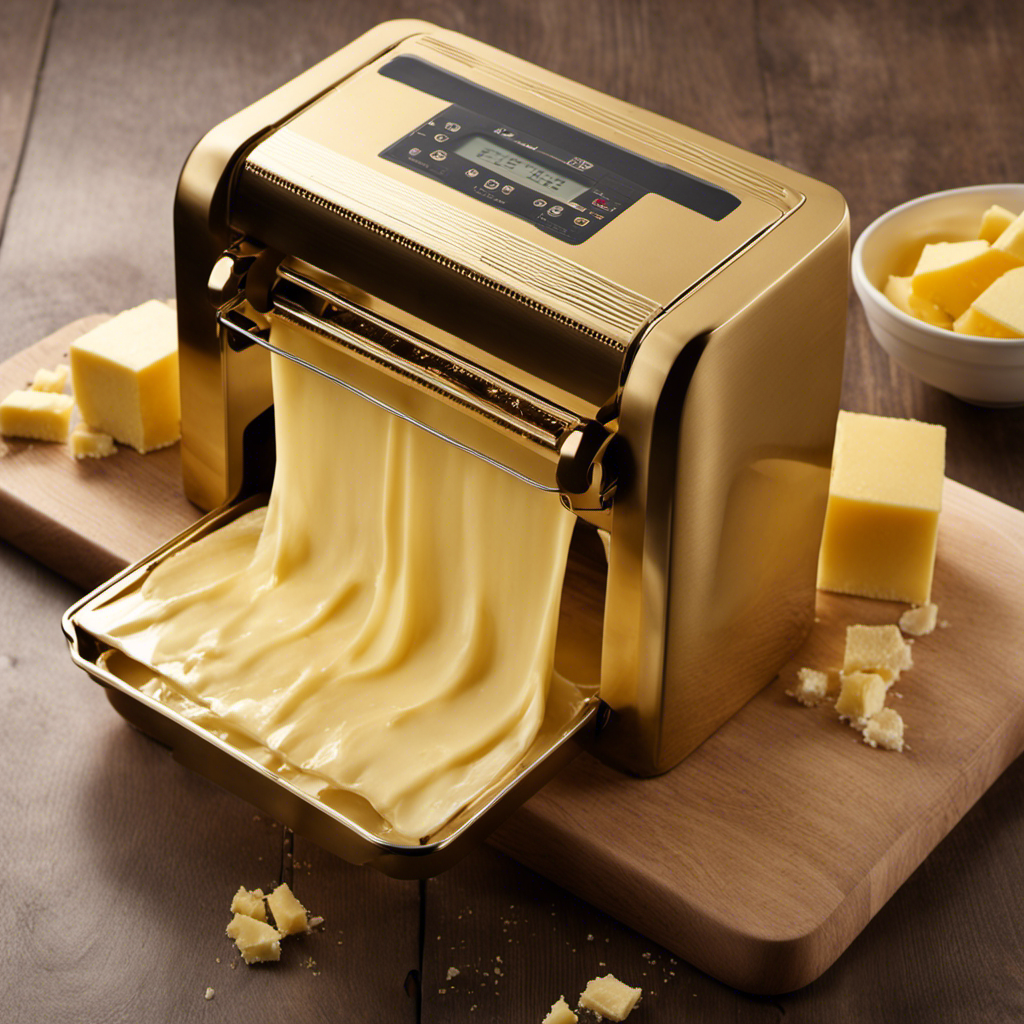 An image showcasing the step-by-step process of dehydrating butter