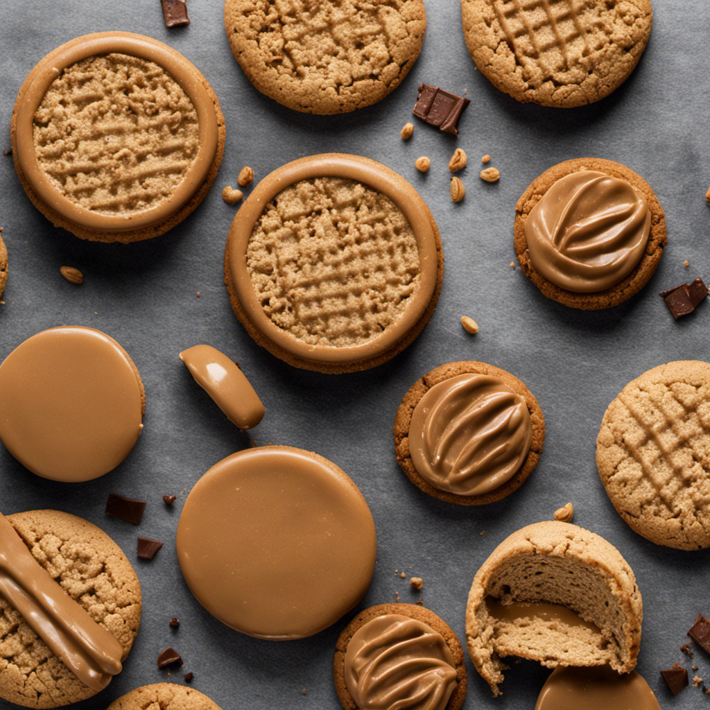 An image showcasing the step-by-step process of turning crispy Biscoff cookies into velvety smooth cookie butter