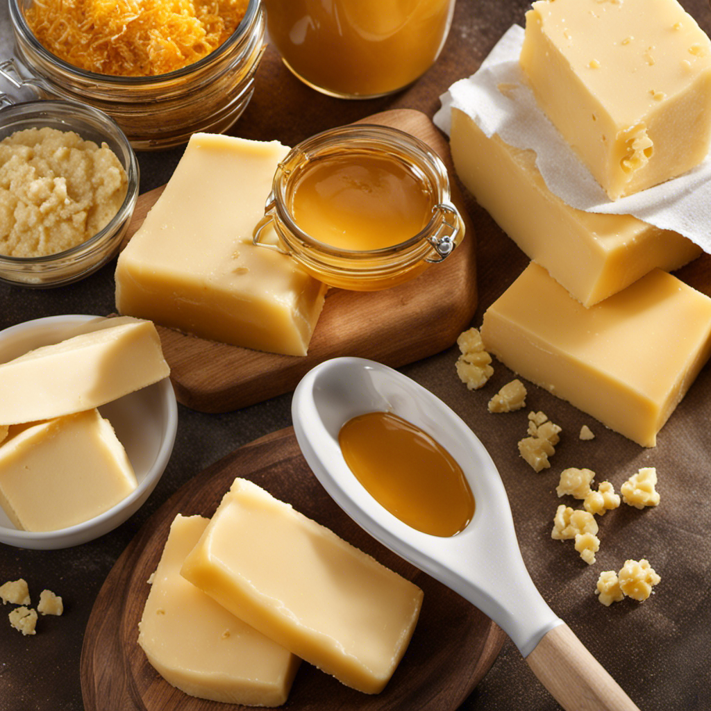 An image showcasing the step-by-step process of making Cheddar's honey butter