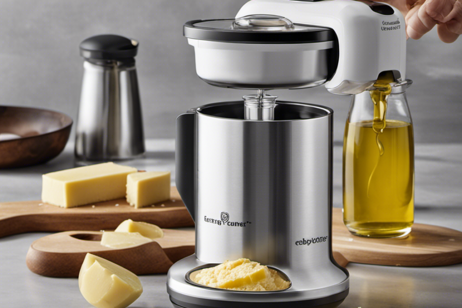An image showcasing the step-by-step process of using the Easy Butter Maker to transform fresh ingredients into aromatic oil
