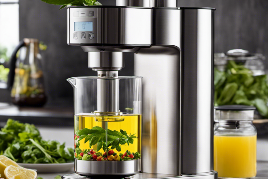 An image showcasing the sleek Levo Oil and Butter Infuser Machine Botanical Extractor