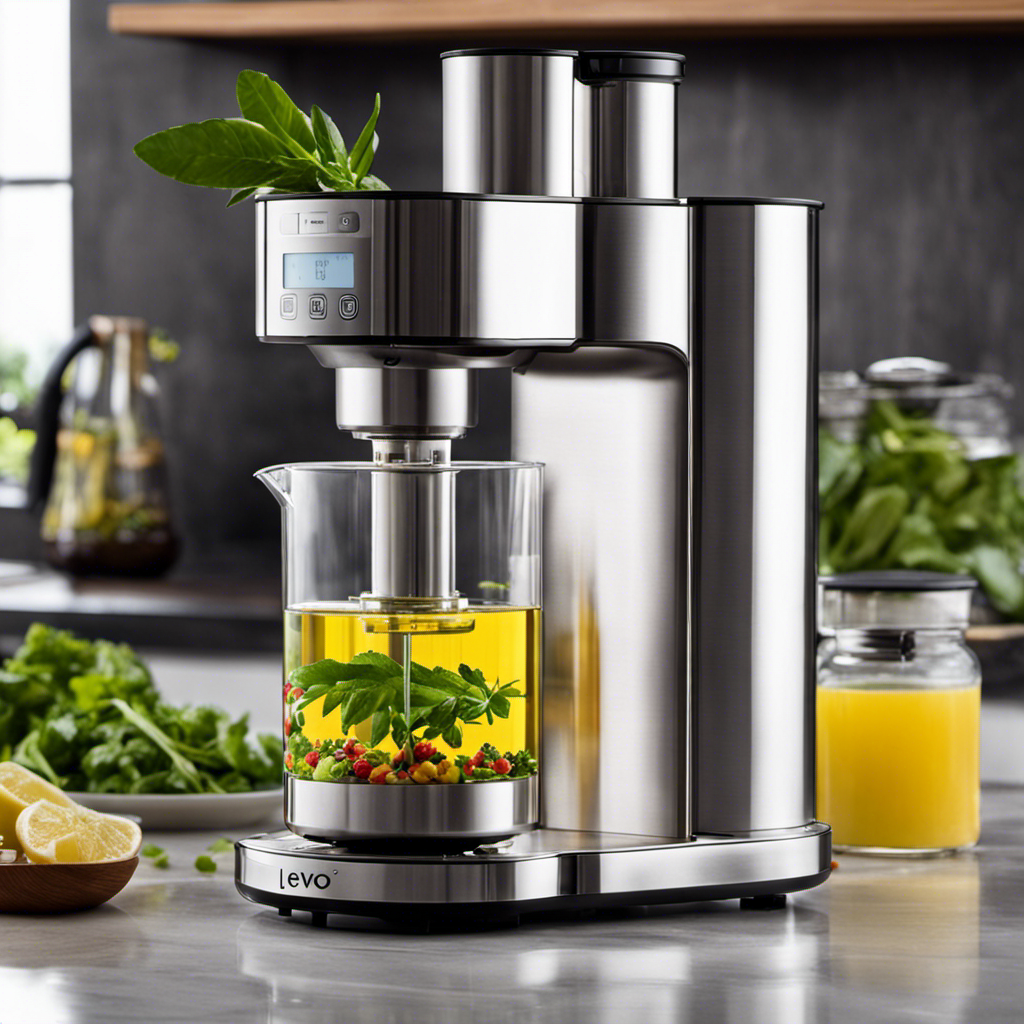 An image showcasing the sleek Levo Oil and Butter Infuser Machine Botanical Extractor