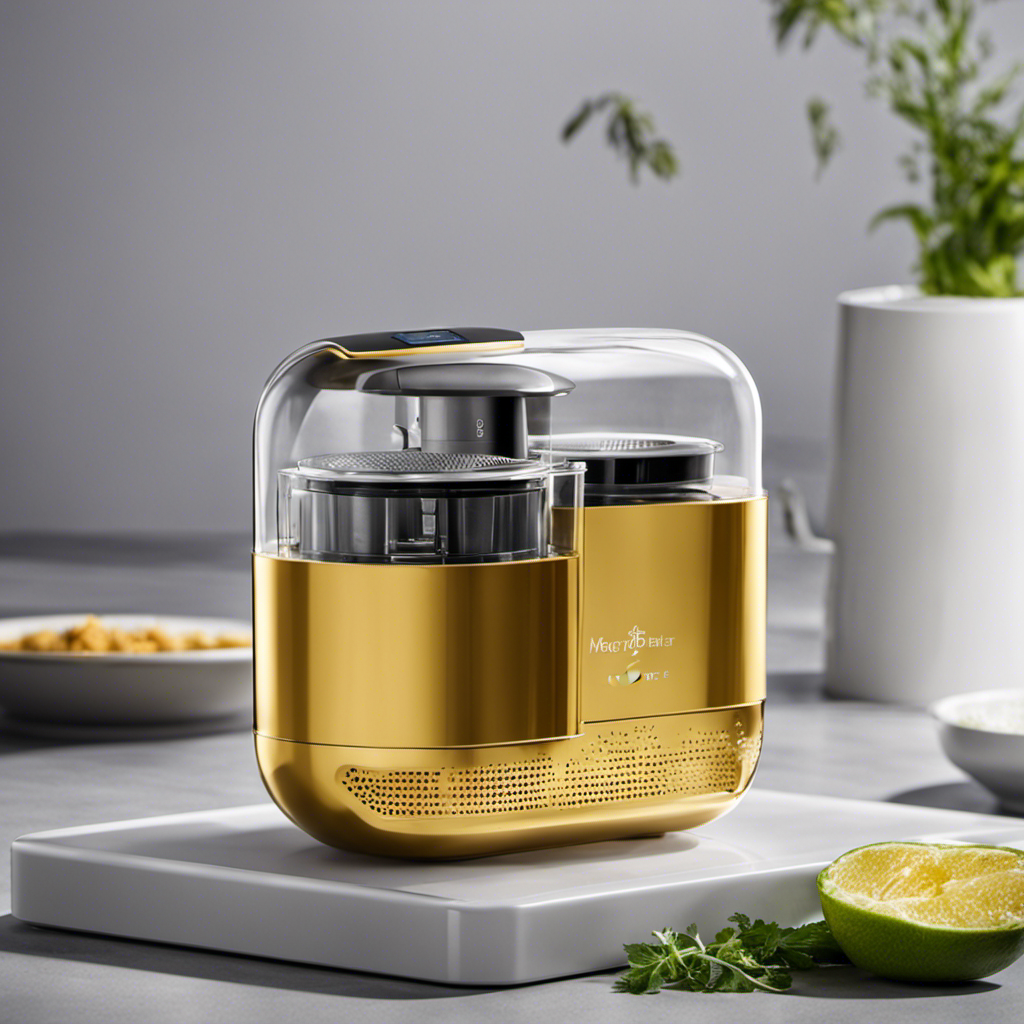 An image showcasing the sleek and futuristic design of the Magic Butter 2 Herbal Infuser
