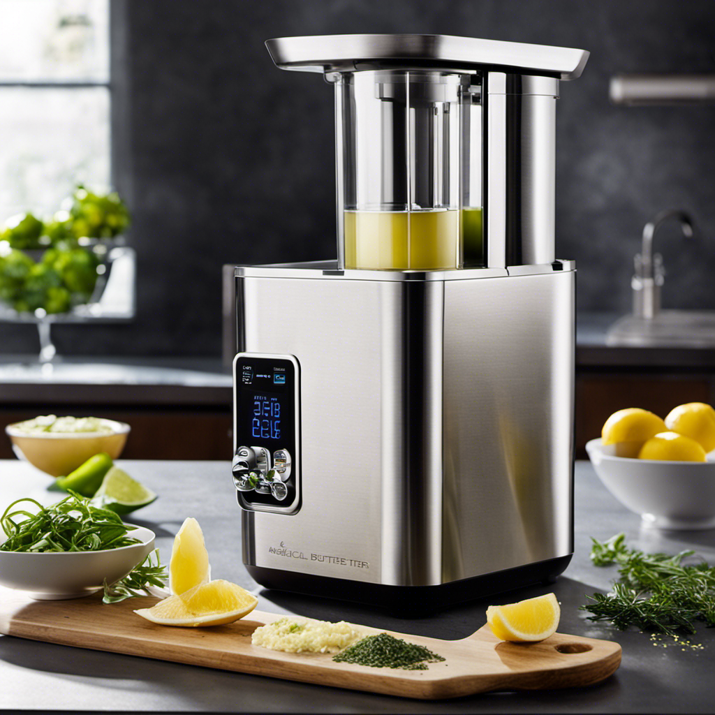 An image showcasing the Magical Butter 2 Machine: a sleek, stainless steel infuser