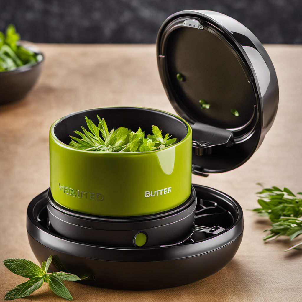 An image showcasing the Mighty Fast Herbal Infuser or Magic Butter: a sleek, compact device with multiple compartments