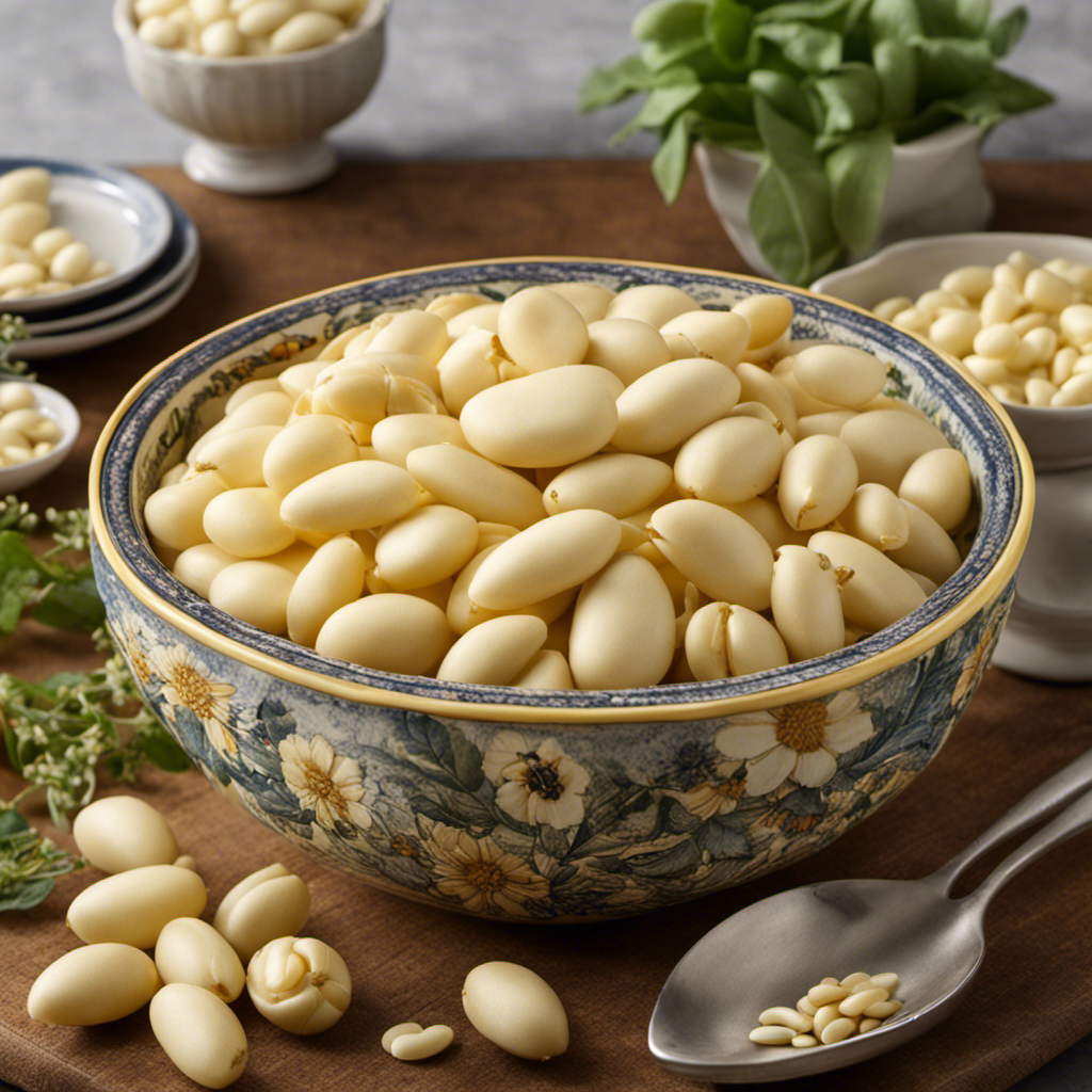 An image showcasing the various names of butter beans, highlighting their creamy texture and pale yellow hue
