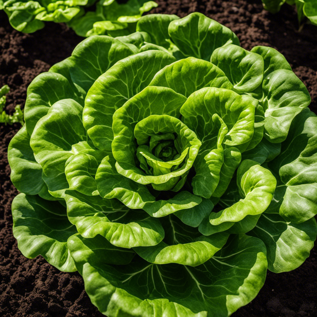 An image for a blog post about growing butter lettuce