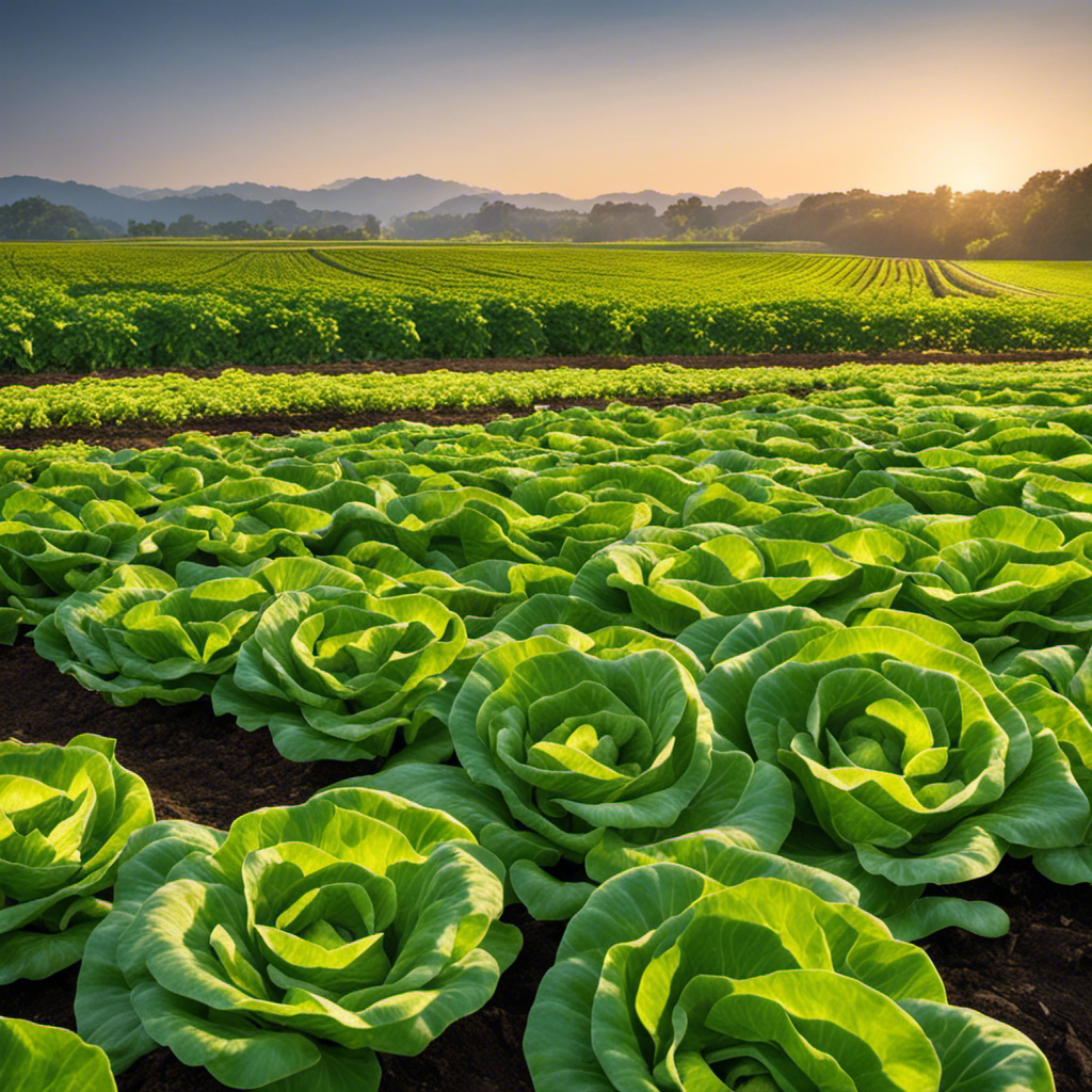 An image showcasing the captivating journey of butter lettuce's origins