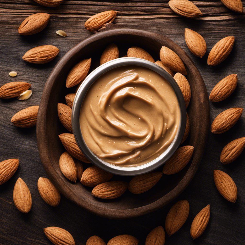 An image capturing the essence of the best almond butter