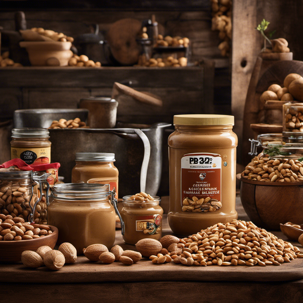 An image showcasing the origins of Pb2 Peanut Butter