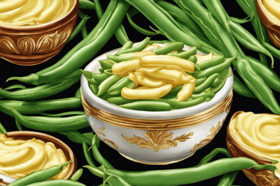 An image featuring a vibrant bowl filled with creamy, pale green beans