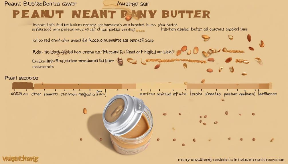 accurate guide for measuring peanut butter
