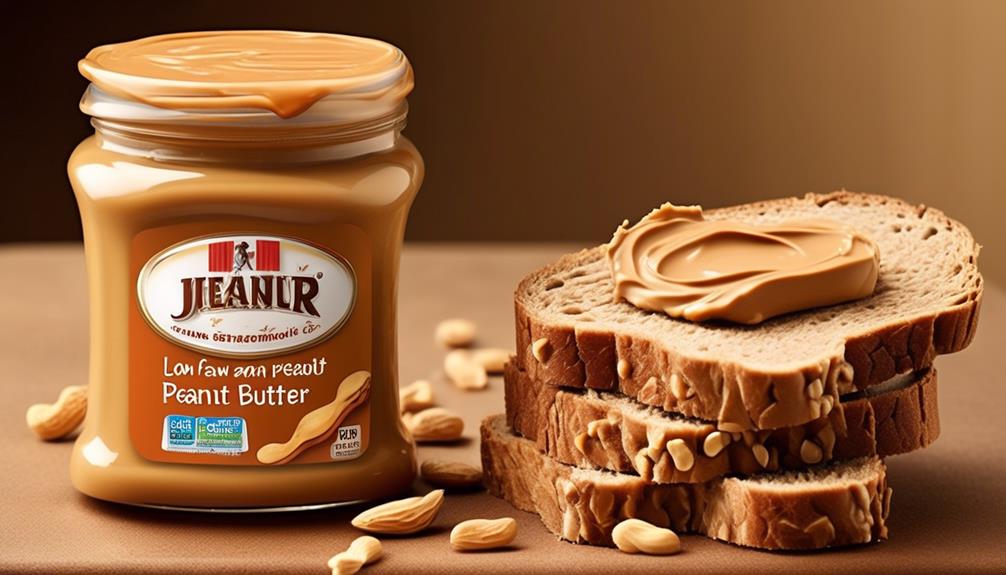 assessing low fat peanut butter