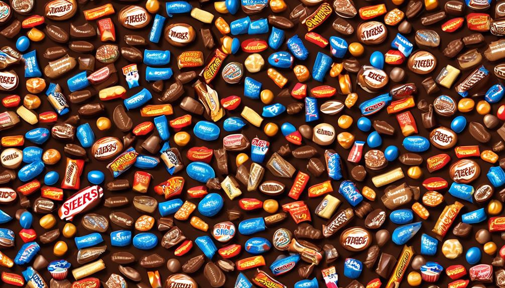 candy favorites compared and contrasted