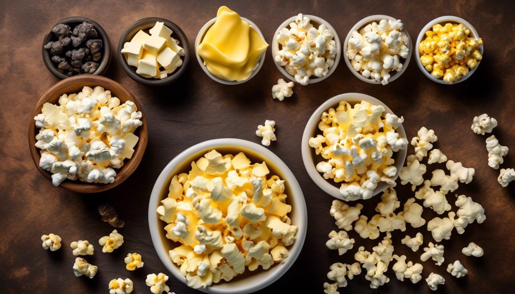 choosing butter for popcorn