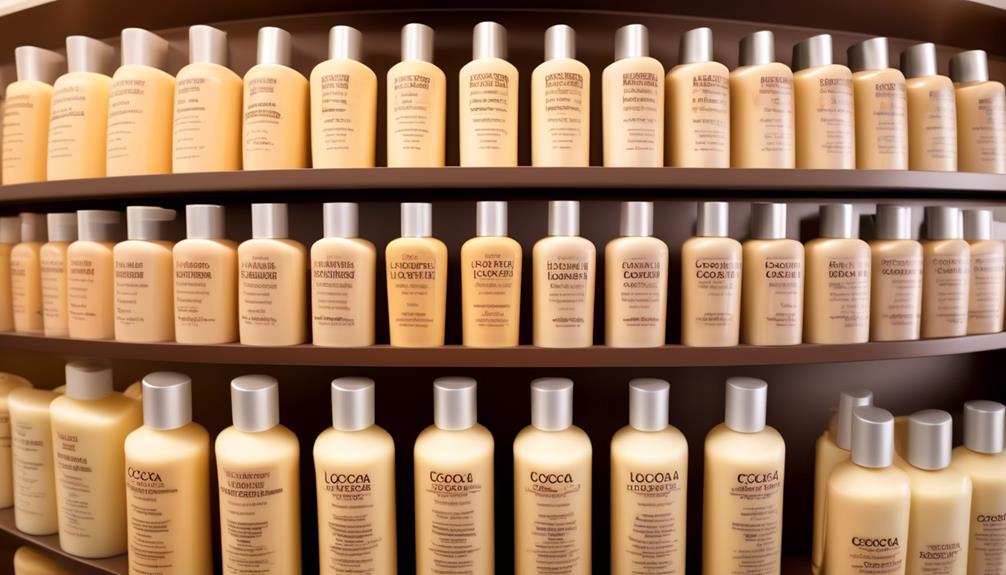 choosing cocoa butter lotion