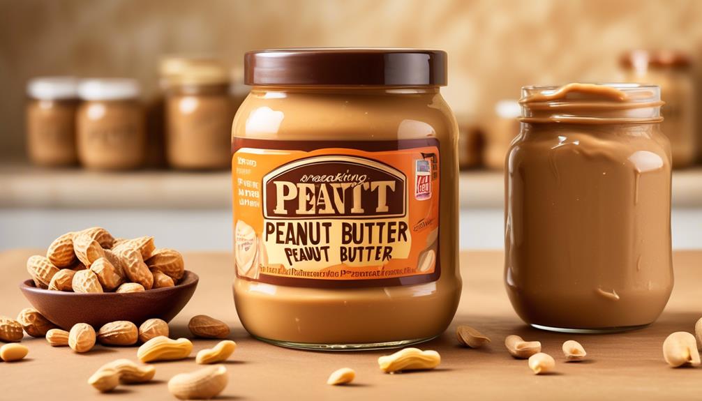 comparison of peanut butter