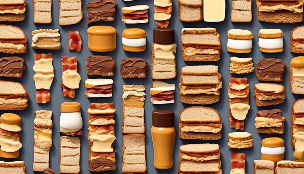 creative peanut butter sandwich ideas