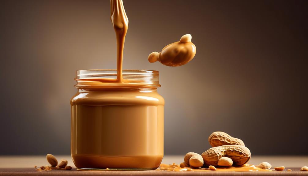 detailed analysis of peanut butter composition
