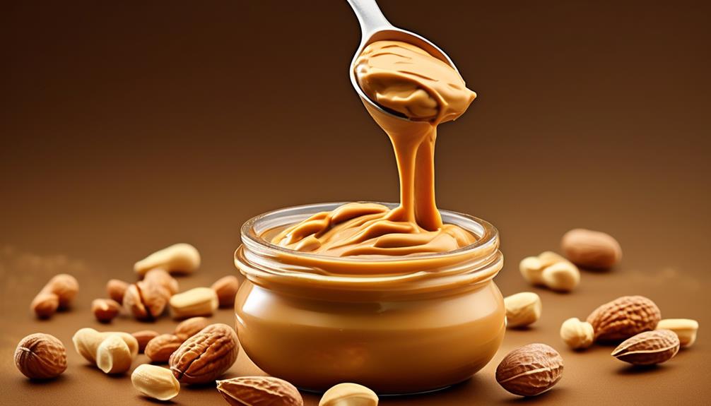 detailed nutritional analysis of peanut butter