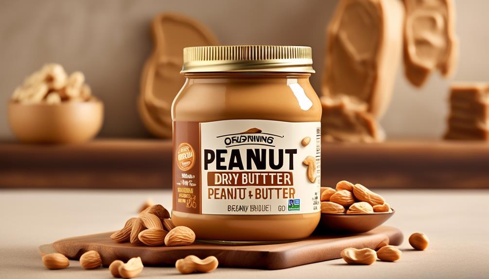 dry peanut butter nutrition