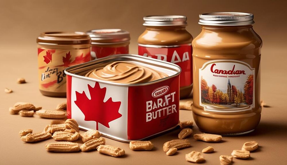 exclusive canadian kraft peanut butter