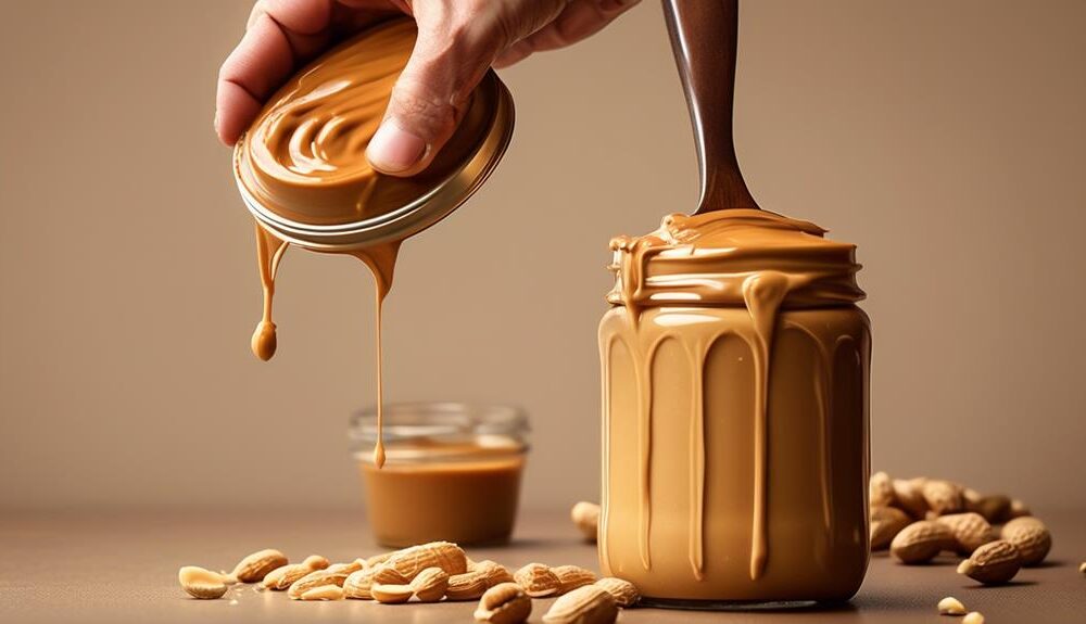 extracting the last peanut butter