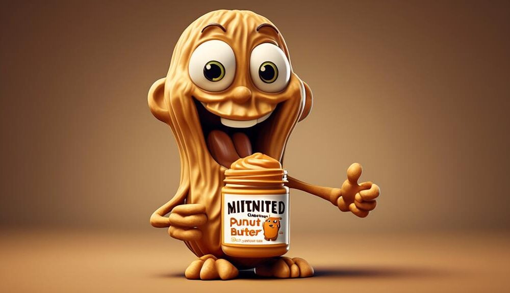 humorous alternative term for peanut butter