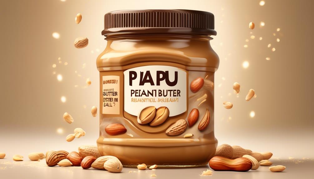 ingredients of peanut butter