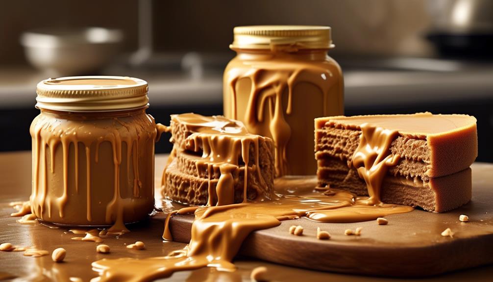 measuring peanut butter s oil content