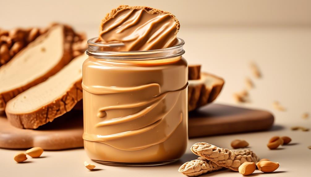 moisture control for peanut butter