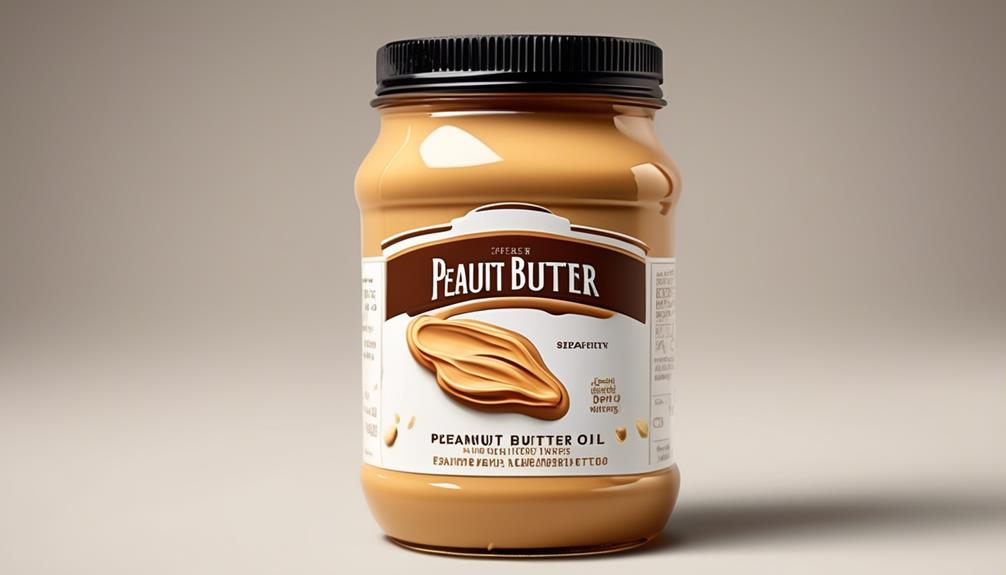 oil s impact on peanut butter