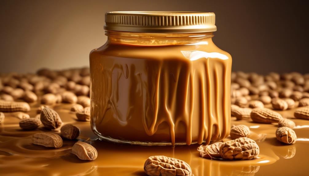 oil s impact on peanut butter texture