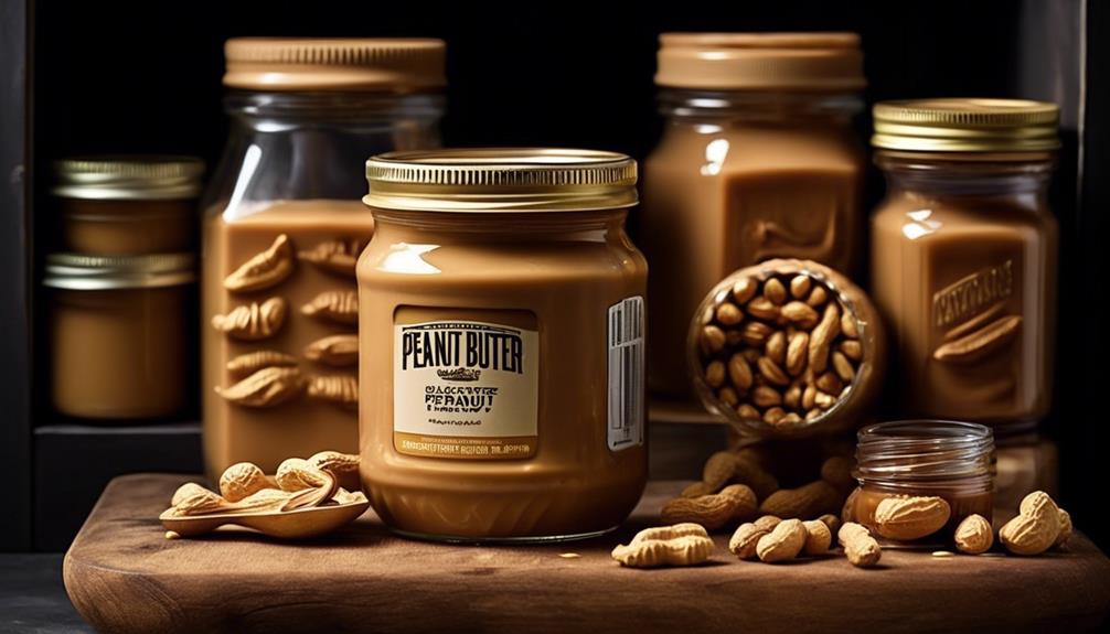 optimal storage for peanut butter