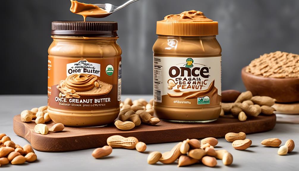 organic creamy peanut butter