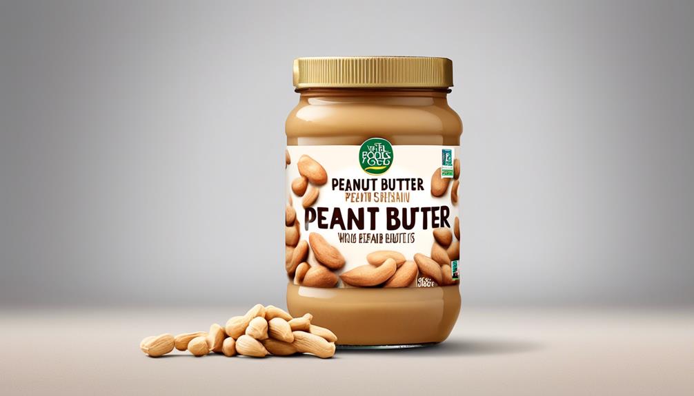 organic peanut butter at whole foods 365