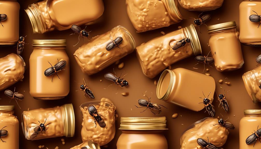 peanut butter and insect contamination