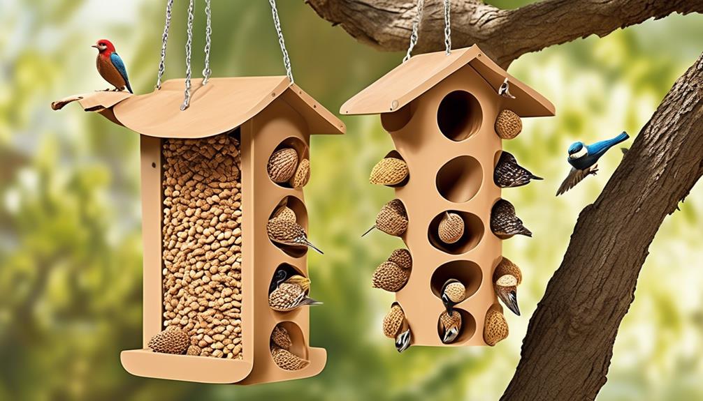peanut butter for birdhouses