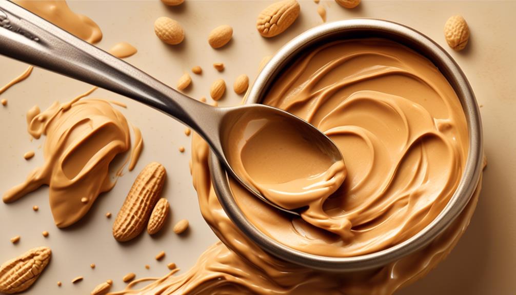 peanut butter mineral content