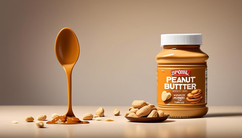 peanut butter s caloric content