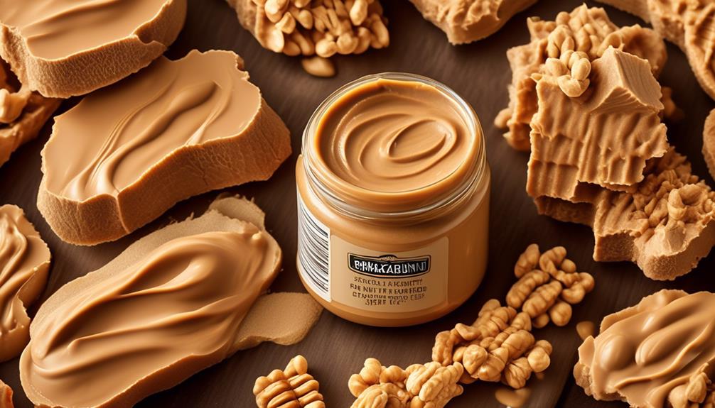 peanut butter s fiber content