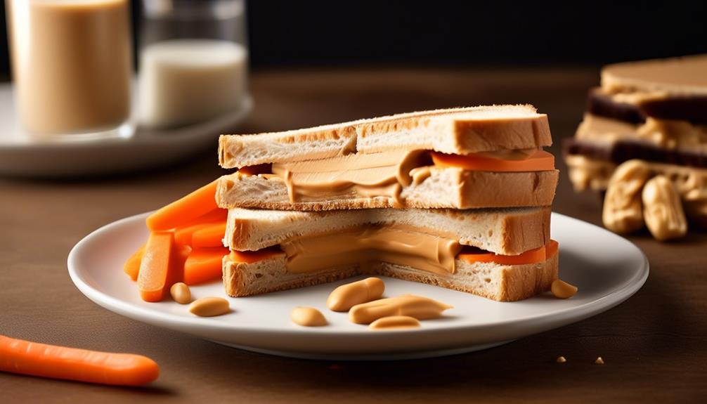 peanut butter sandwich bliss
