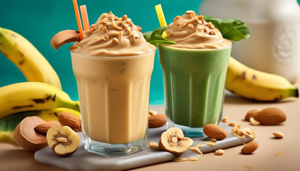 peanut butter smoothie delight