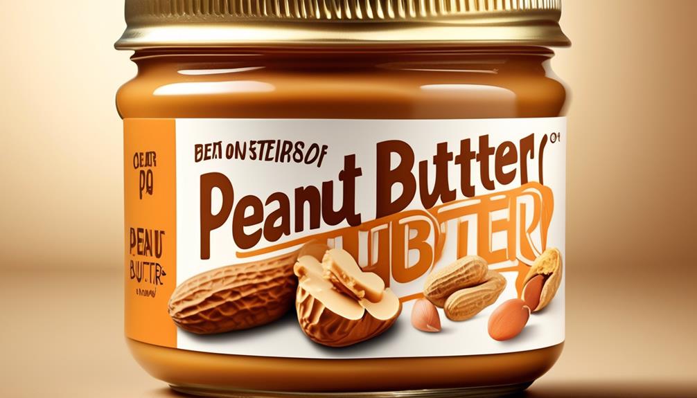 peanut butter sweetener explanation